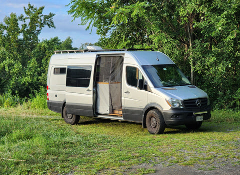 Mercedes Sprinter 170 wheel base Diesel overland rental
