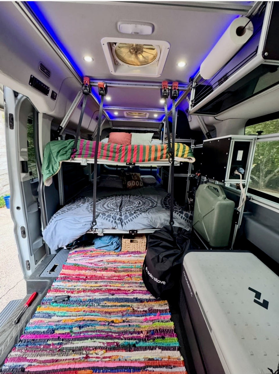  and a mobile creative space for road trips.|Rv rental: Inside a camper van