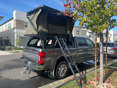 F350 Platinum with rooftop tent