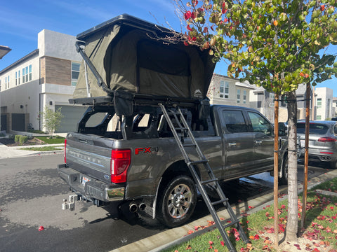 F350 Platinum with rooftop tent — photo 4