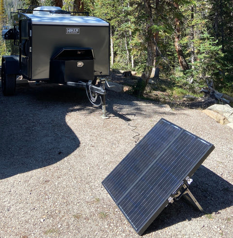Meet R2 Bee2! Your lightweight, dog friendly Hiker Trailer overland rental