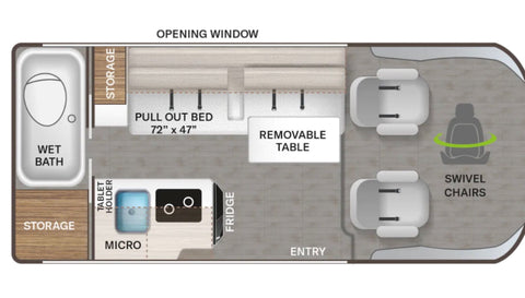 2022 Thor Rize Adventure Van overland rental