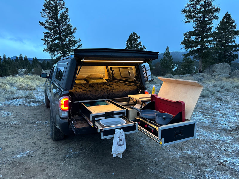 2023 Toyota Tacoma with Alu-Cab Contour Canopy 6ft bed — photo 3