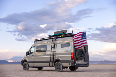 Professionally Built & Fully Upfitted Sprinter overland rental