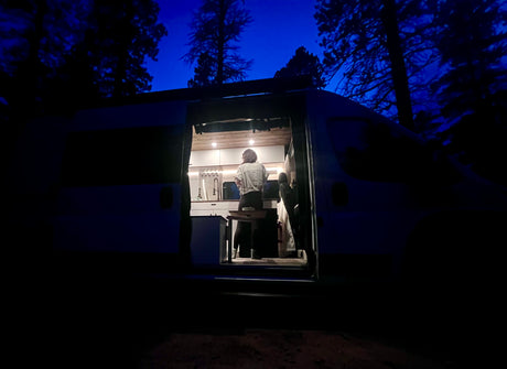 Chappie – GeoTrek Off-Grid Campervan | AC | Outdoor Shower | Toilet