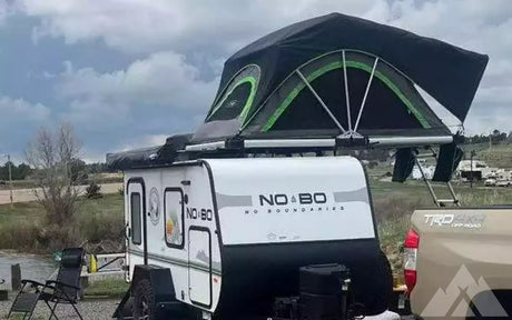 NoBo 10.6 Travel Trailer Toy Hauler Camper — used overland trailer for sale in Castle Rock, CO (photo 2)