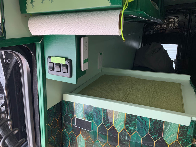 Green Machine  Custom Build - 2022 Ford Transit Adventure Van AWD — photo 8