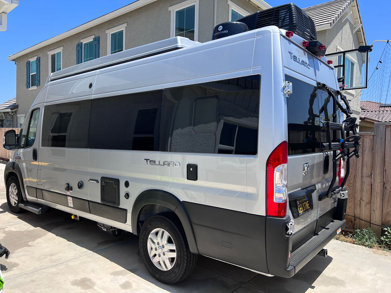 A silver Ram ProMaster Tellaro RV rental — photo 1