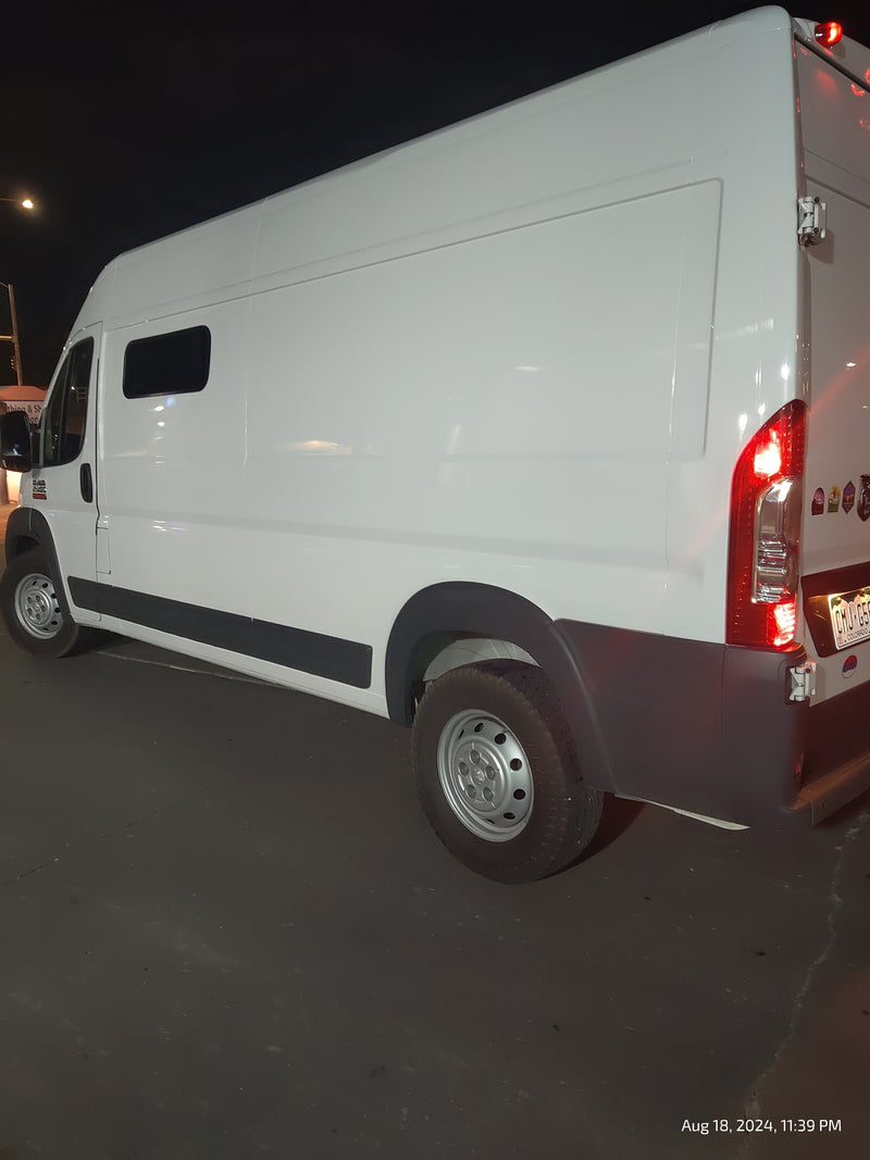 By Denver International Airport, a heated cabin on wheels — photo 17