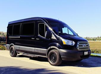  dark Sprinter van RV rental — photo 2
