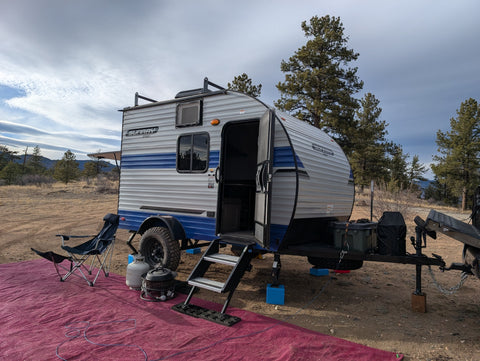 Enjoy Ultimate Sunsets with this Sunray Sport 129 overland rental