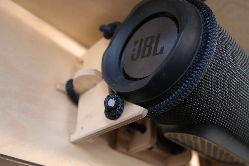  and speaker.|Experience a cozy rv rental! Light wood cabinets — photo 10