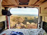 Bike ready & pet friendly, meet Envy the Nissan NV! A cozy adventure to-go.