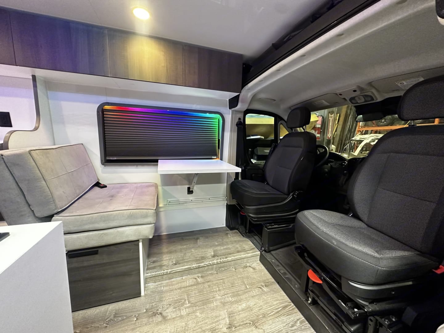 Mr. Grey is the Cold AC, Modern Luxury Camper Van rental of your dreams!