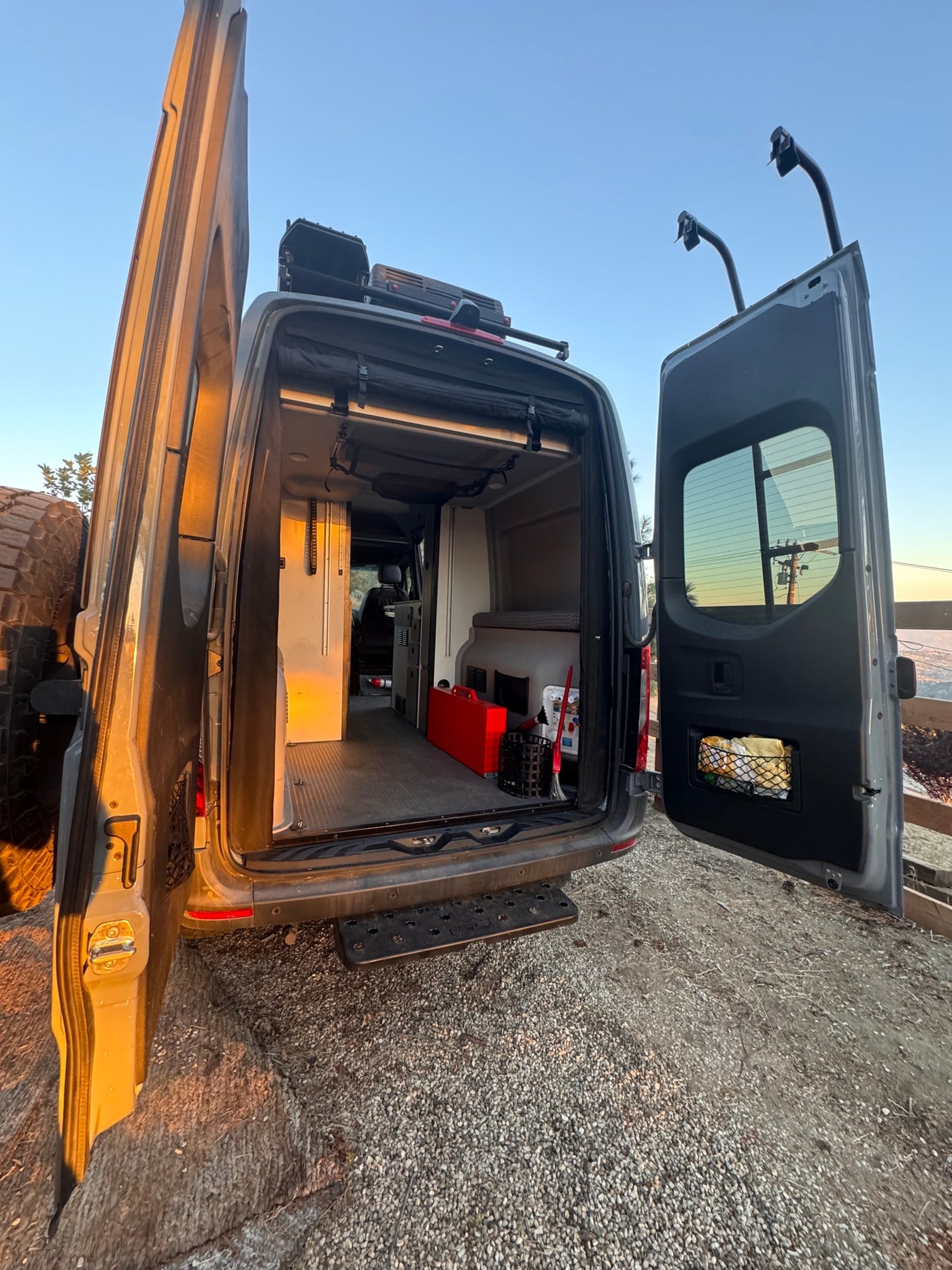  with off-road tires under a pine tree. Ready for your rv rental adventure!|An off-road capable — photo 3