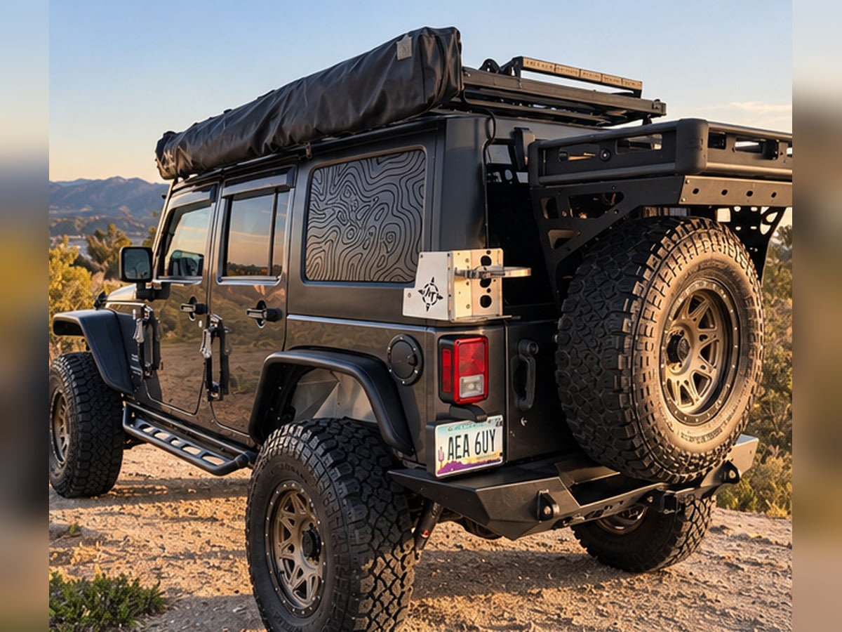  customized Jeep Wrangler 4x4 — photo 2