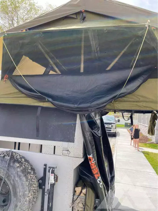 Off-road atv trailer w/ Rooftop tent — photo 3