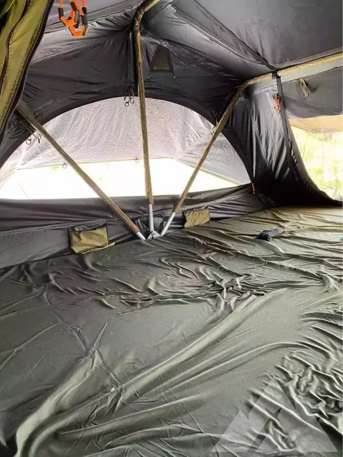 Off-road atv trailer w/ Rooftop tent — used overland trailer for sale in Rigby, ID (photo 4) — photo 4