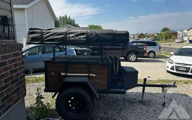 Off road expedition trailer with Roof top tent — used overland trailer for sale in Magna, UT (photo 4) — photo 4