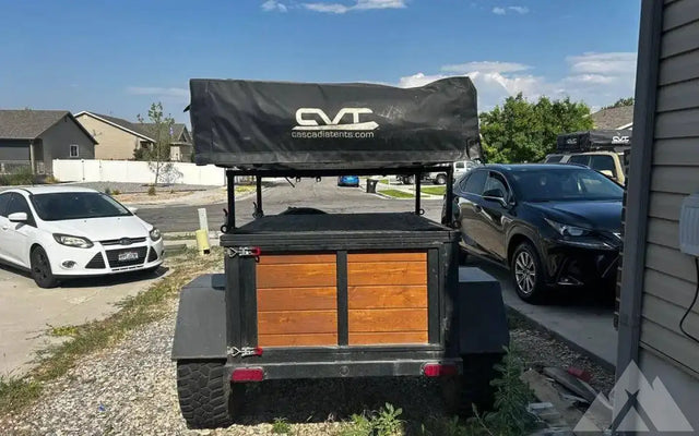 Off road expedition trailer with Roof top tent — photo 2