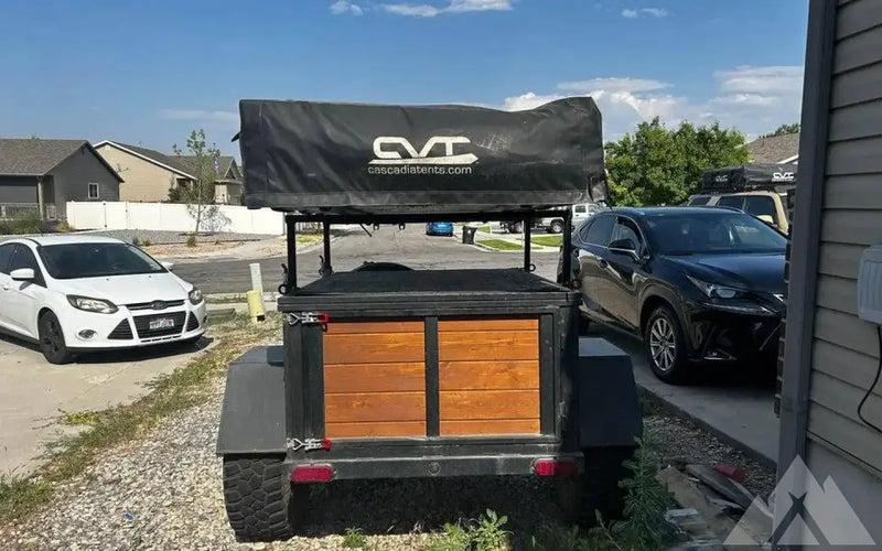 Off road expedition trailer with Roof top tent — used overland trailer for sale in Magna, UT (photo 2) — photo 2