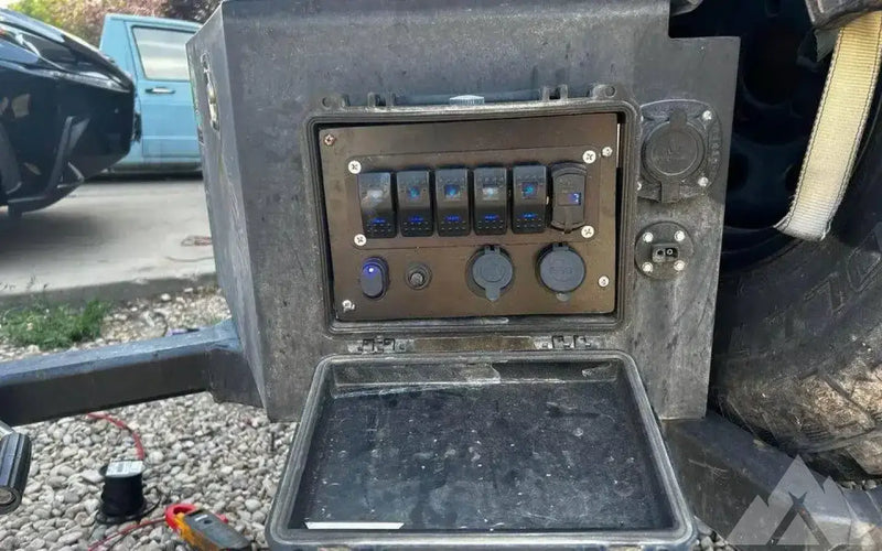 Off road expedition trailer with Roof top tent — used overland trailer for sale in Magna, UT (photo 3) — photo 3
