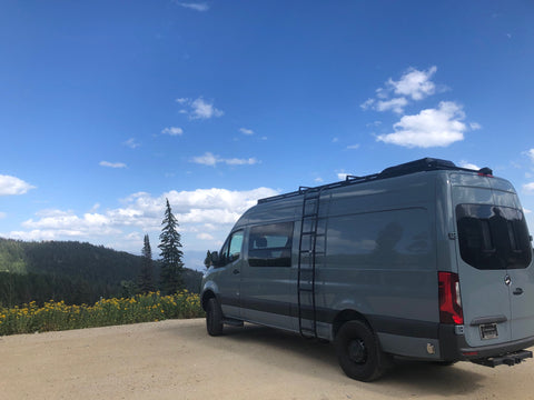 Blue Escape Adventures 4x4 2022 Mercedes 170 Sprinter | Sleep 4-Drive 4 overland rental