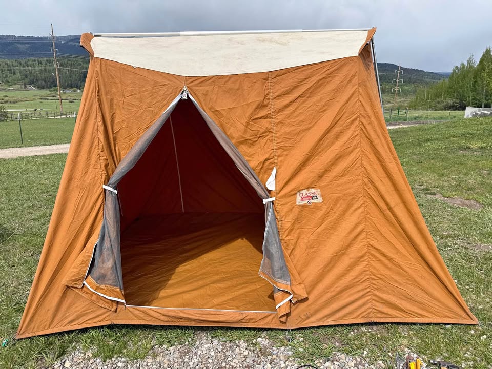Colman classic spring bar tent in Alpine, WY (photo 1) — photo 1