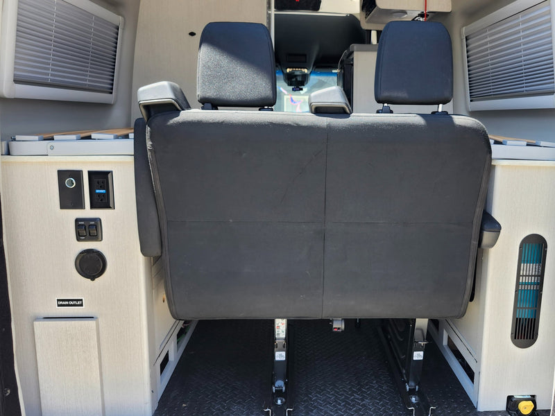  and adaptable slatted bed frames for compact living.|RV rental entertainment: Four Sound Town wireless microphones with color-coded ends — photo 6