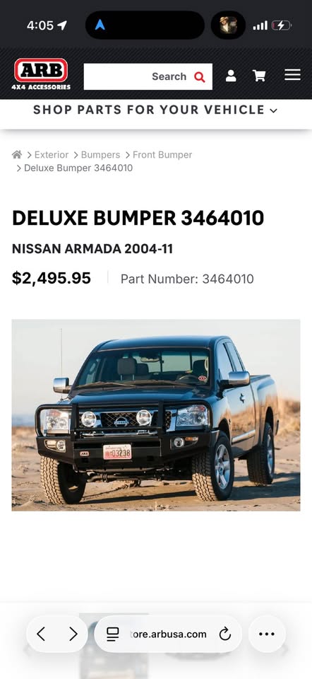 ARB Nissan titan front bumper in Queen Creek, AZ (photo 4)