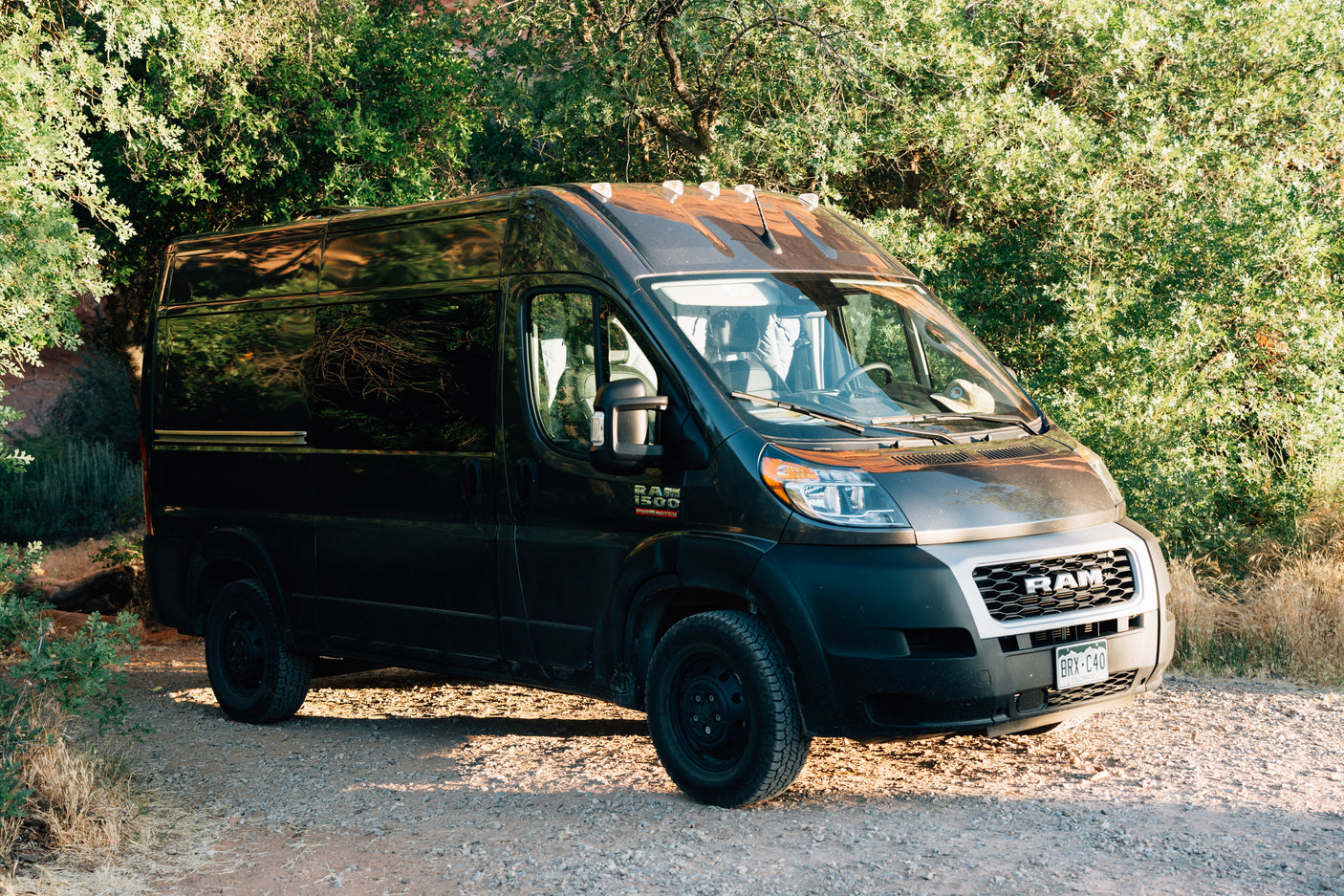 The Happy Glamper Converted 2022 Ram Promaster #vanlife camper van