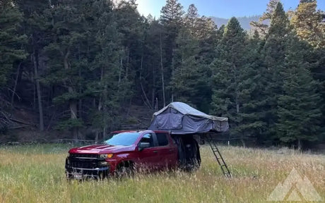 Overland Nomadic 3 Tent and Freedom Rack — used rooftop tents for sale