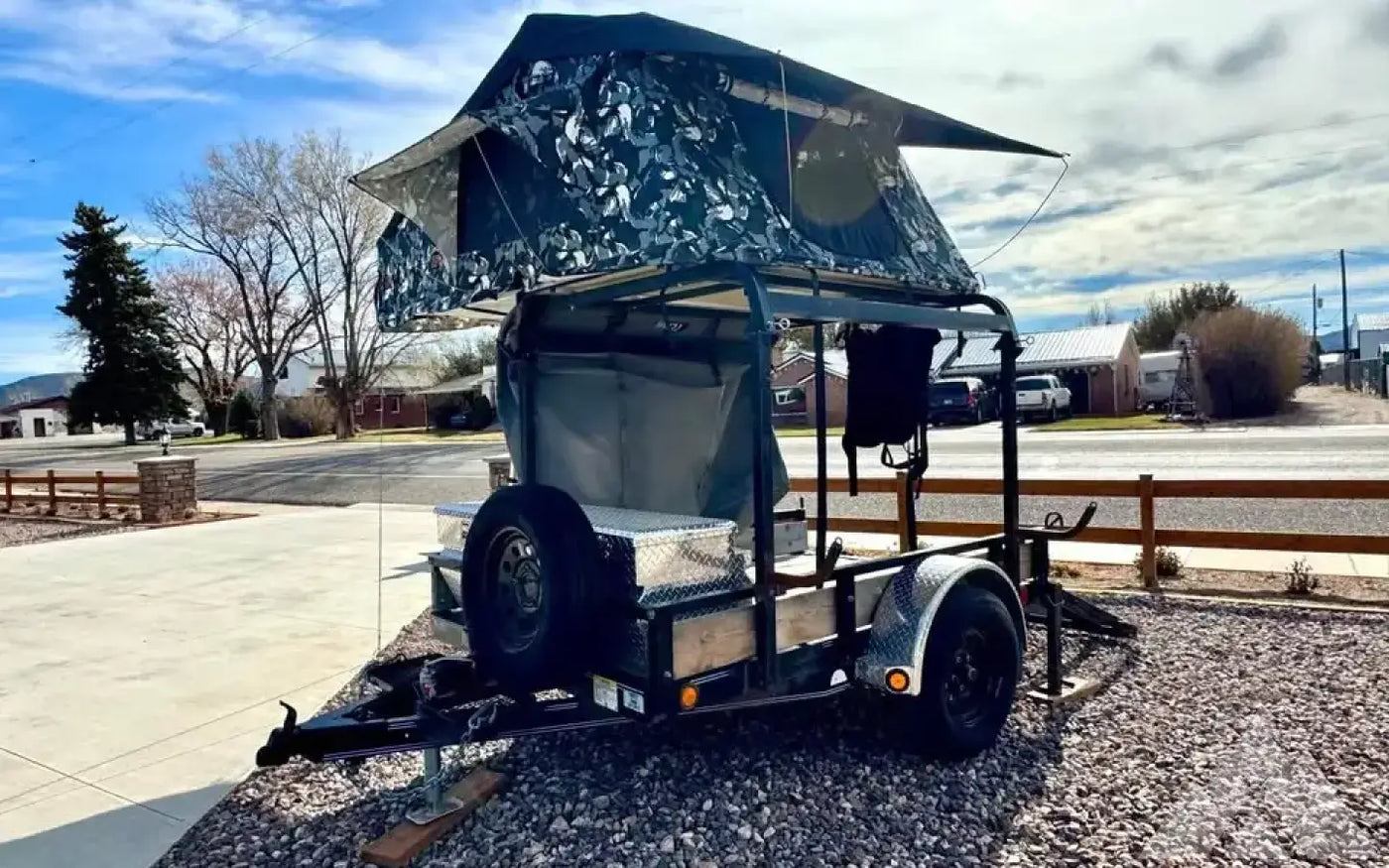 Overland Off Road Rooftop Tent Trailer — used overland trailer for sale in Enterprise, UT (photo 3) — photo 3