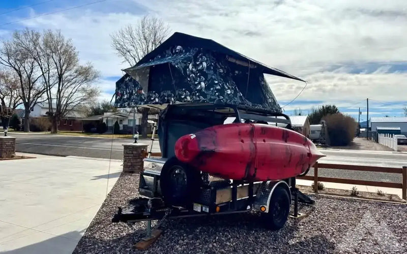 Overland Off Road Rooftop Tent Trailer — used overland trailer for sale in Enterprise, UT (photo 4) — photo 4