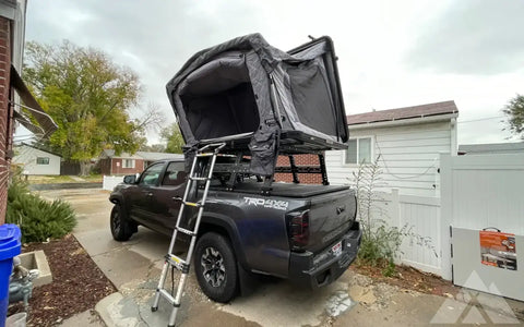 Overland Rack and Tent