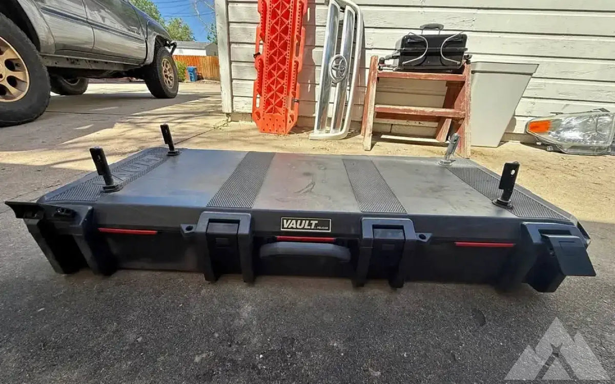 Overland Roof Box Vault by Pelican with Maxtraxx — used cases & cargo boxes for sale