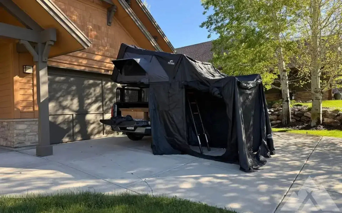 Overland set up - roof top tent, annex, and rack — used rooftop tents for sale (photo 8) — photo 8