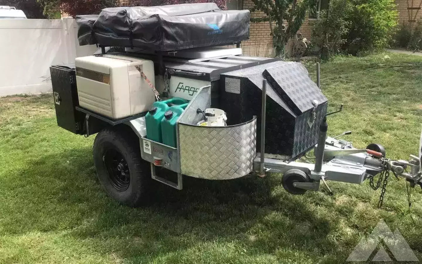 Overland trailer off-road jeep roof top tent — used overland trailer for sale in South Jordan, UT (photo 2)