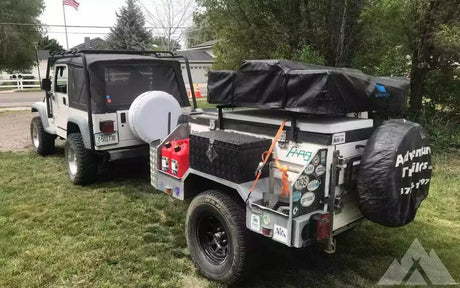 Overland trailer off-road jeep roof top tent — used overland trailer for sale in South Jordan, UT (photo 4)
