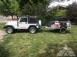 Overland trailer off-road jeep roof top tent — used overland trailer for sale in South Jordan, UT