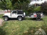 Overland trailer off-road jeep roof top tent — used overland trailer for sale in South Jordan, UT