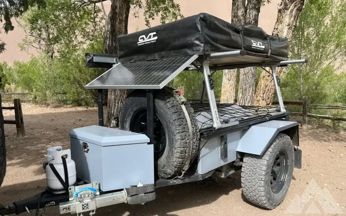 Overland Trailer Off-Road Roof Top Tent Water Sola — used overland trailer for sale in Salida, CO