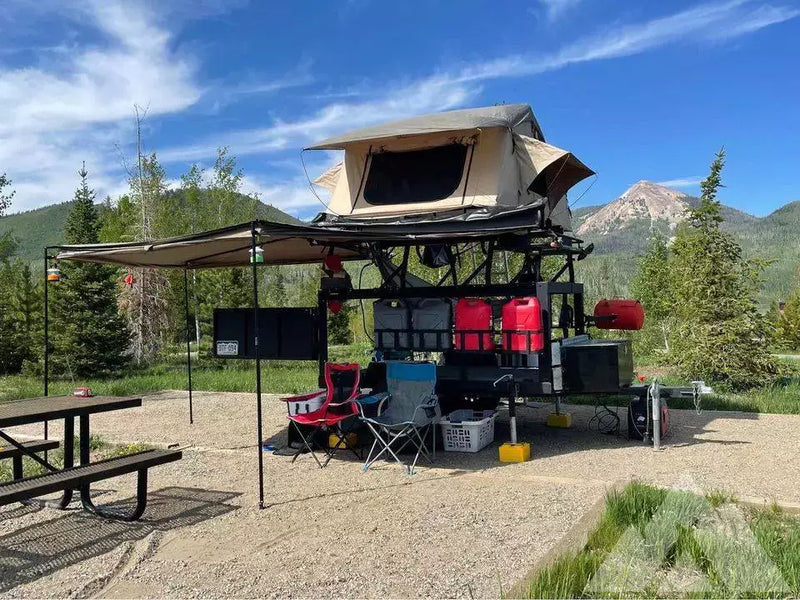 Overland Trailer Roof Top Tent Camping Trailer – BaseCamper