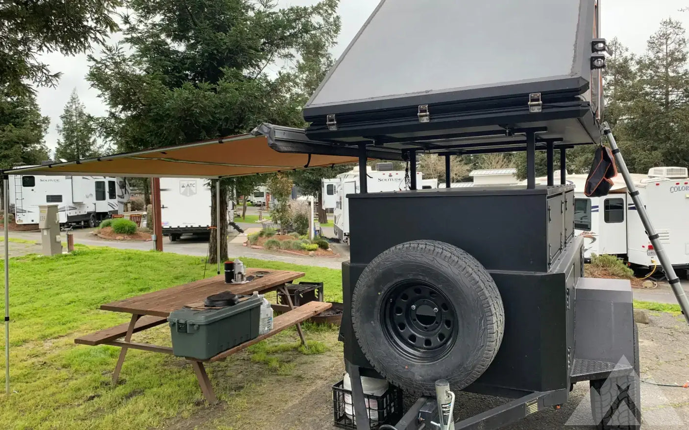 Overland Trailer - Symmetry Rover — used overland trailer for sale in Carnation, WA (photo 4)