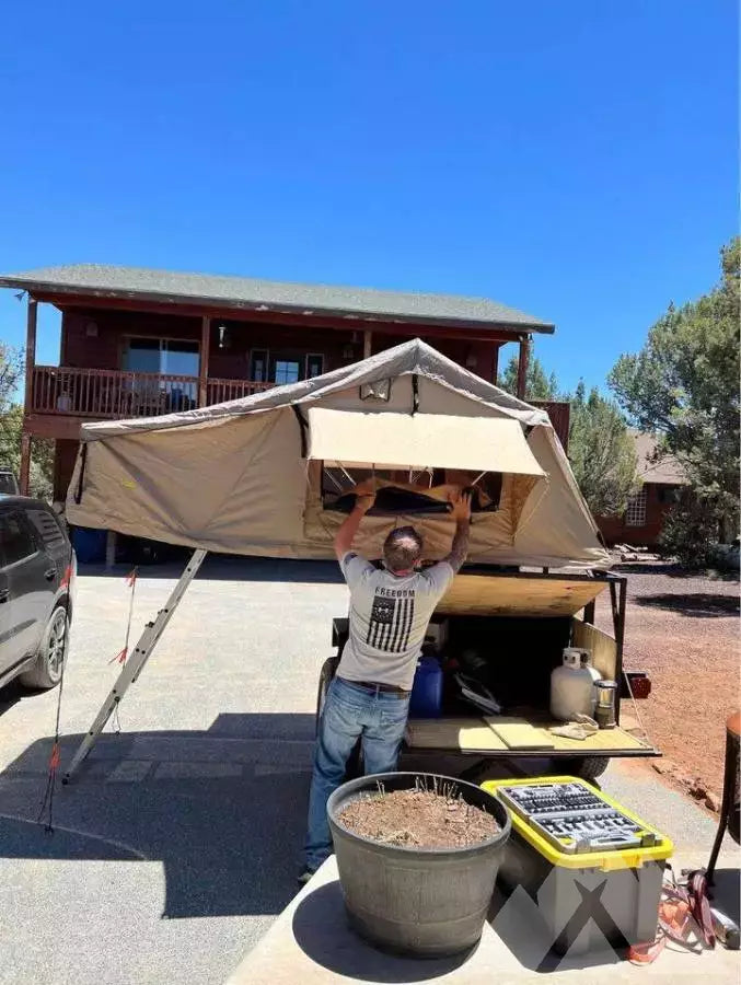 Overland Trailer w/RTT — used overland trailer for sale in Show Low, AZ (photo 3)