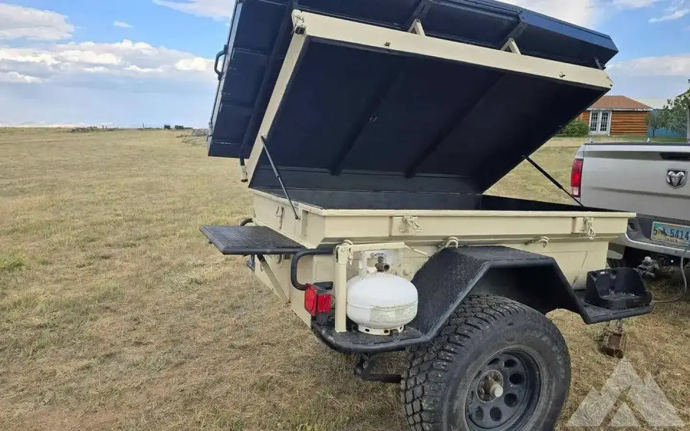 Overland trailer with Alu-Cab tent — used overland trailer for sale in Laramie, WY (photo 3)