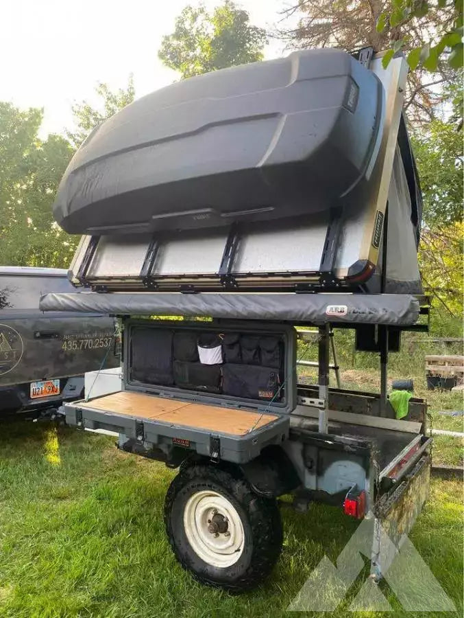 Overland trailer with FSR odyssey tent — used overland trailer for sale in Logan, UT (photo 2) — photo 2