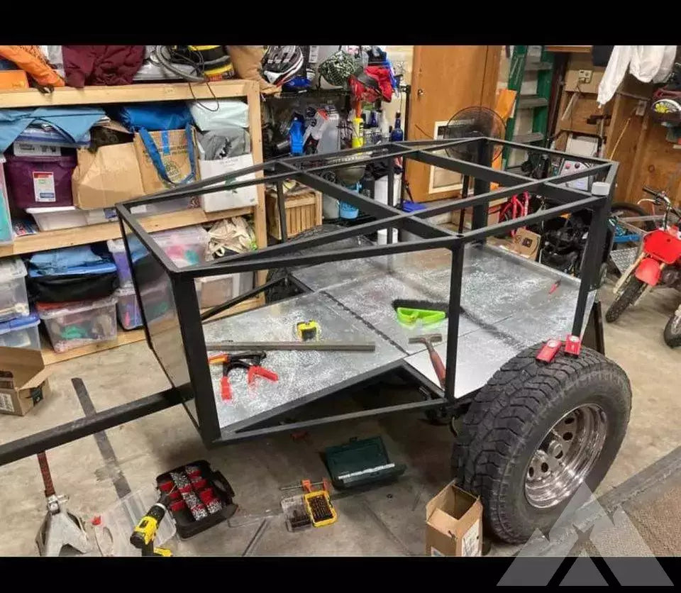 Overland trailer with smittybilt roof top tent — used overland trailer for sale in Littleton, CO (photo 3)