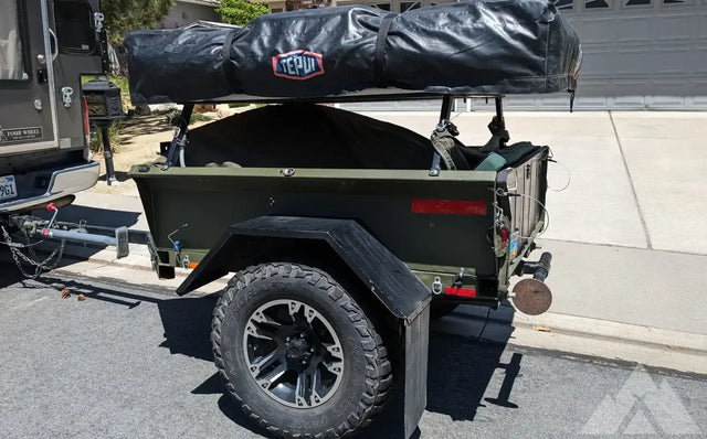 Overland Trailer with Tepui Roof Top — photo 2