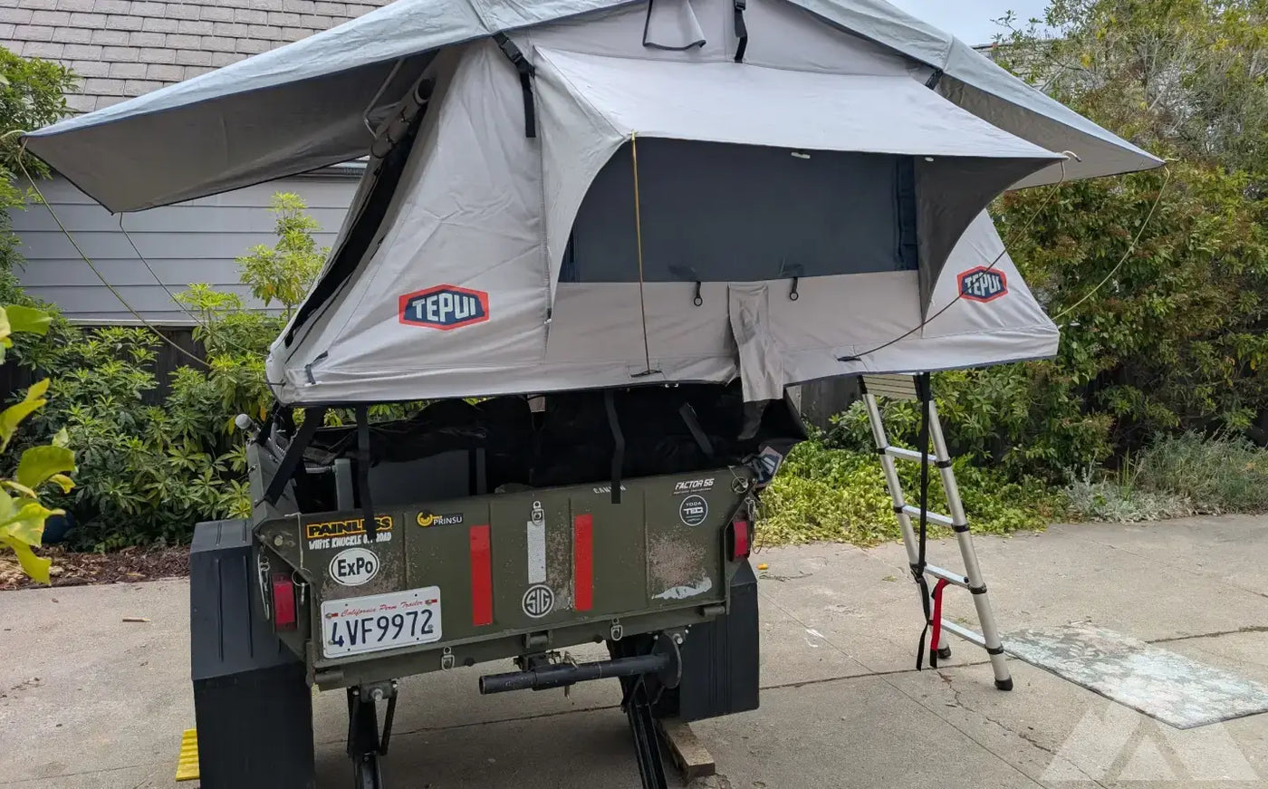 Overland Trailer with Tepui Roof Top - $4,000 — used overland trailer for sale in Santa Barbara, CA (photo 6) — photo 6